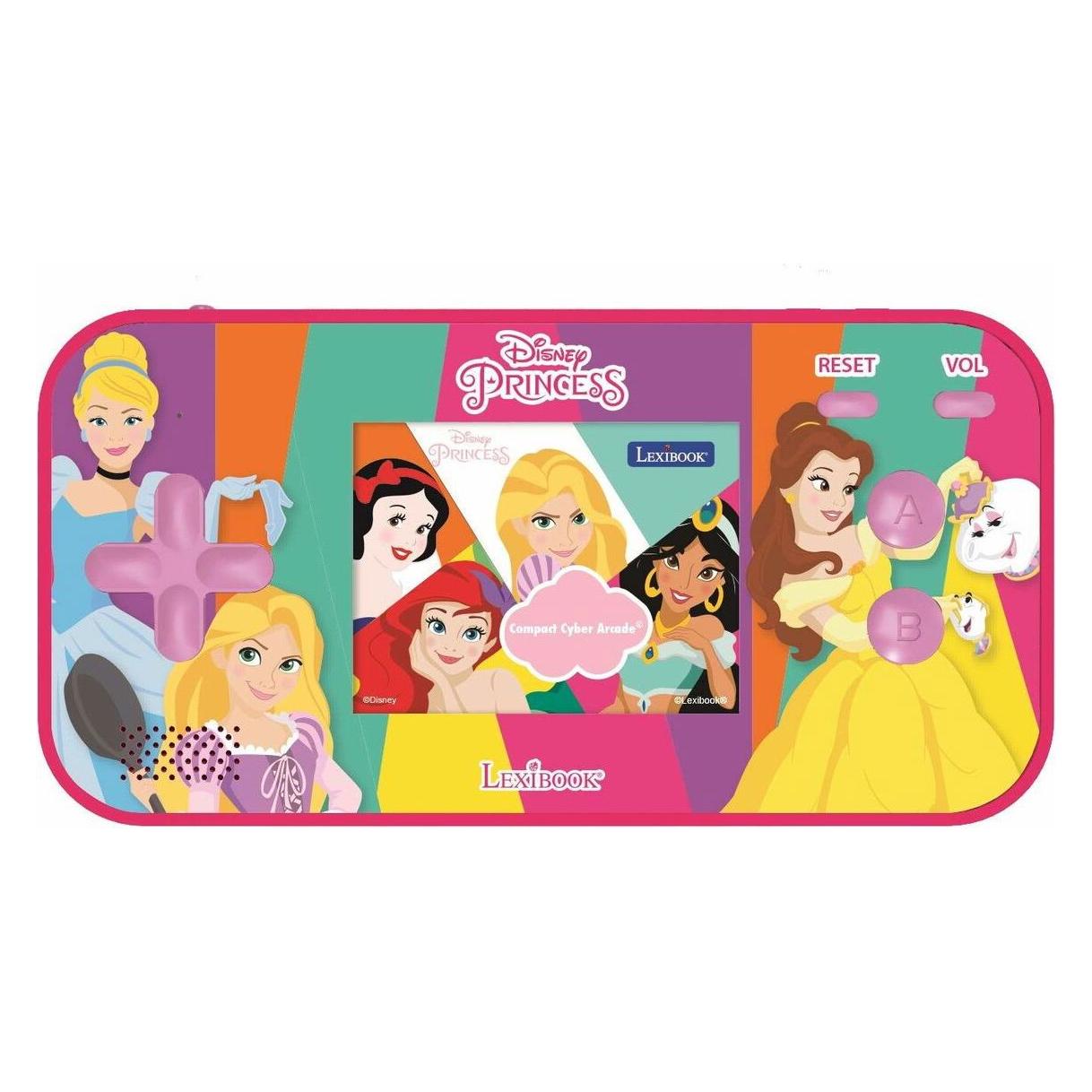 Lexibook Handheld console Compact Cyber Arcade Disney Princess (JL2367DP)