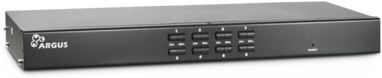 Inter-Tech KVM AS-9108DU switch per keyboard-video-mouse (kvm) Montaggio rack Nero (88887233)