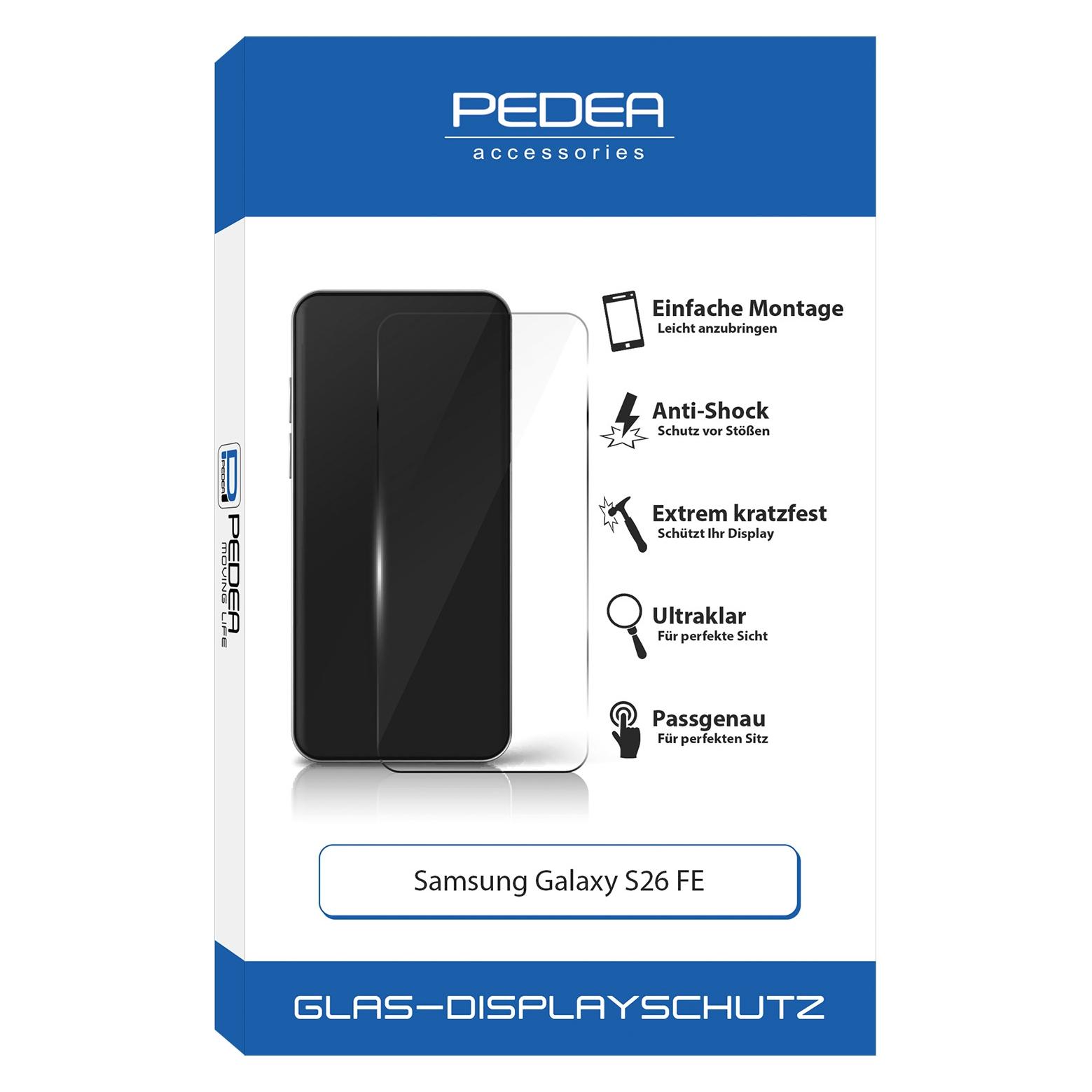 Pedea Glas Displayschutz (Samsung Galaxy S26 FE) (11170219)