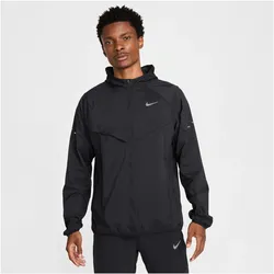 Nike, Herren, Laufjacke, Passo (L), Silber, Schwarz, L