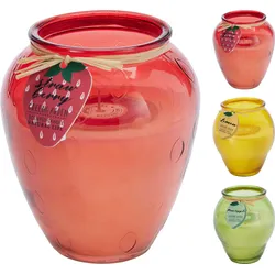 Duftkerze FRUITS (LBH 13x13x15 cm) - LBH 13x13x15 cm