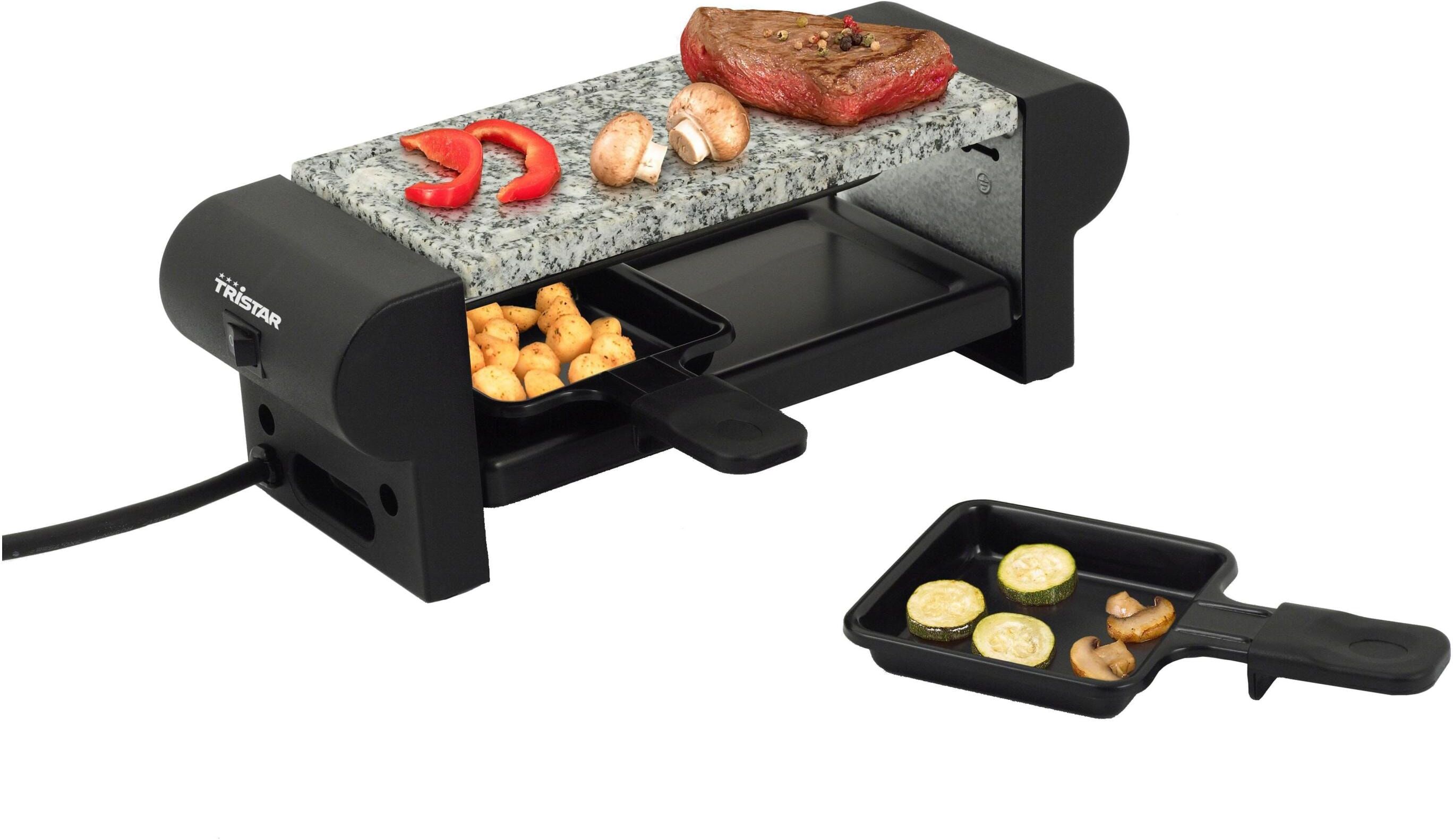 TRISTAR Raclette "Tristar Raclette-Grill RA-2948 2 Pe", schwarz, Raclettes, Raclette schwarz Einheitsgröße