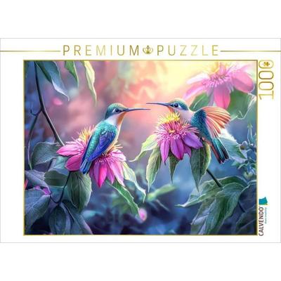 CALVENDO Puzzle Colibris | 1000 Teile Lege-Größe 64x48cm Foto-Puzzle für glückliche Stunden