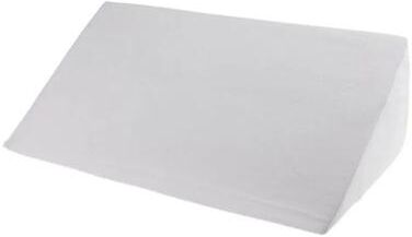 Uplifted Goods Triangular Wedge Support Pillow For Back And Leg Comfort white