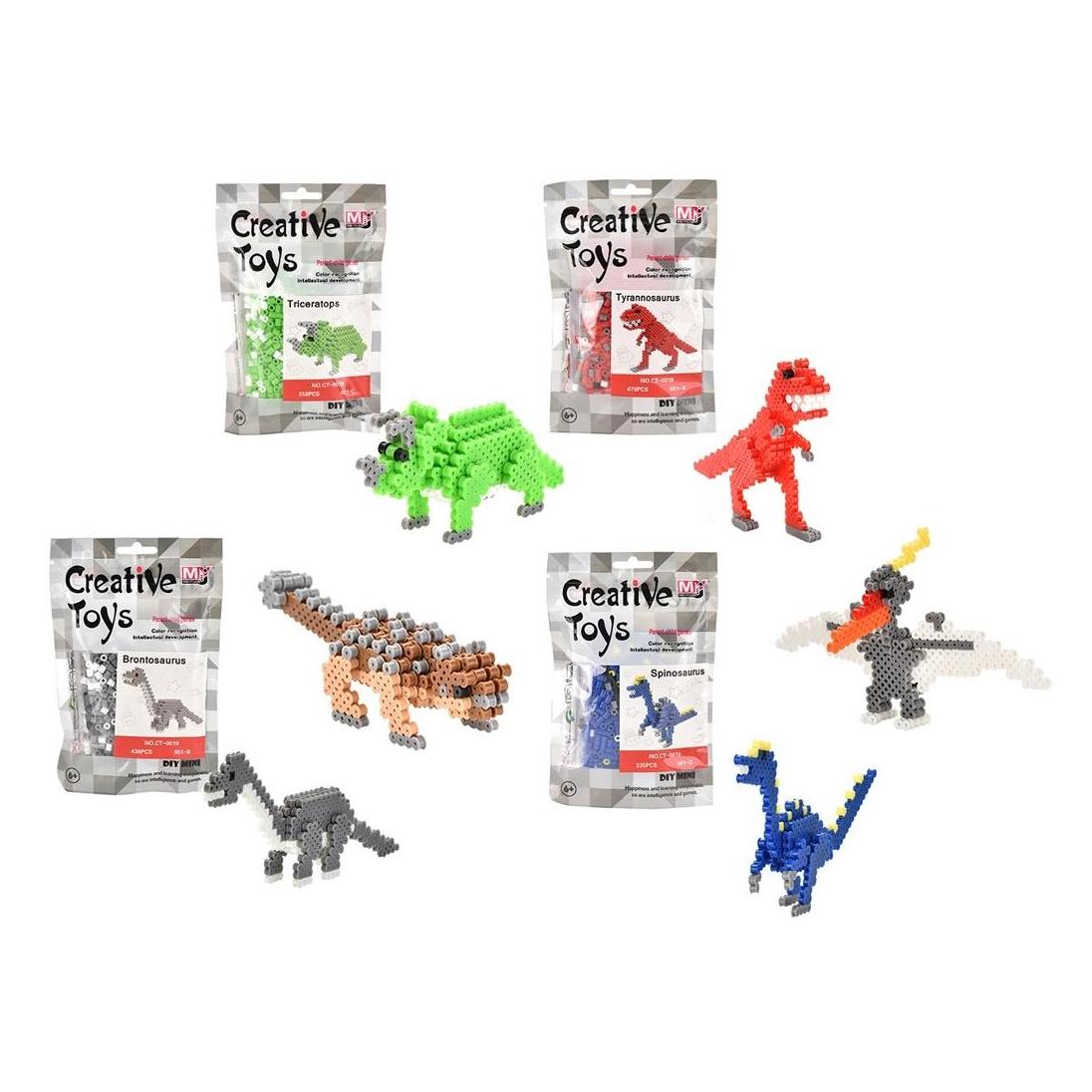 Trifox Dinosaurier-Bügelperlen 400 Stück (47616740)