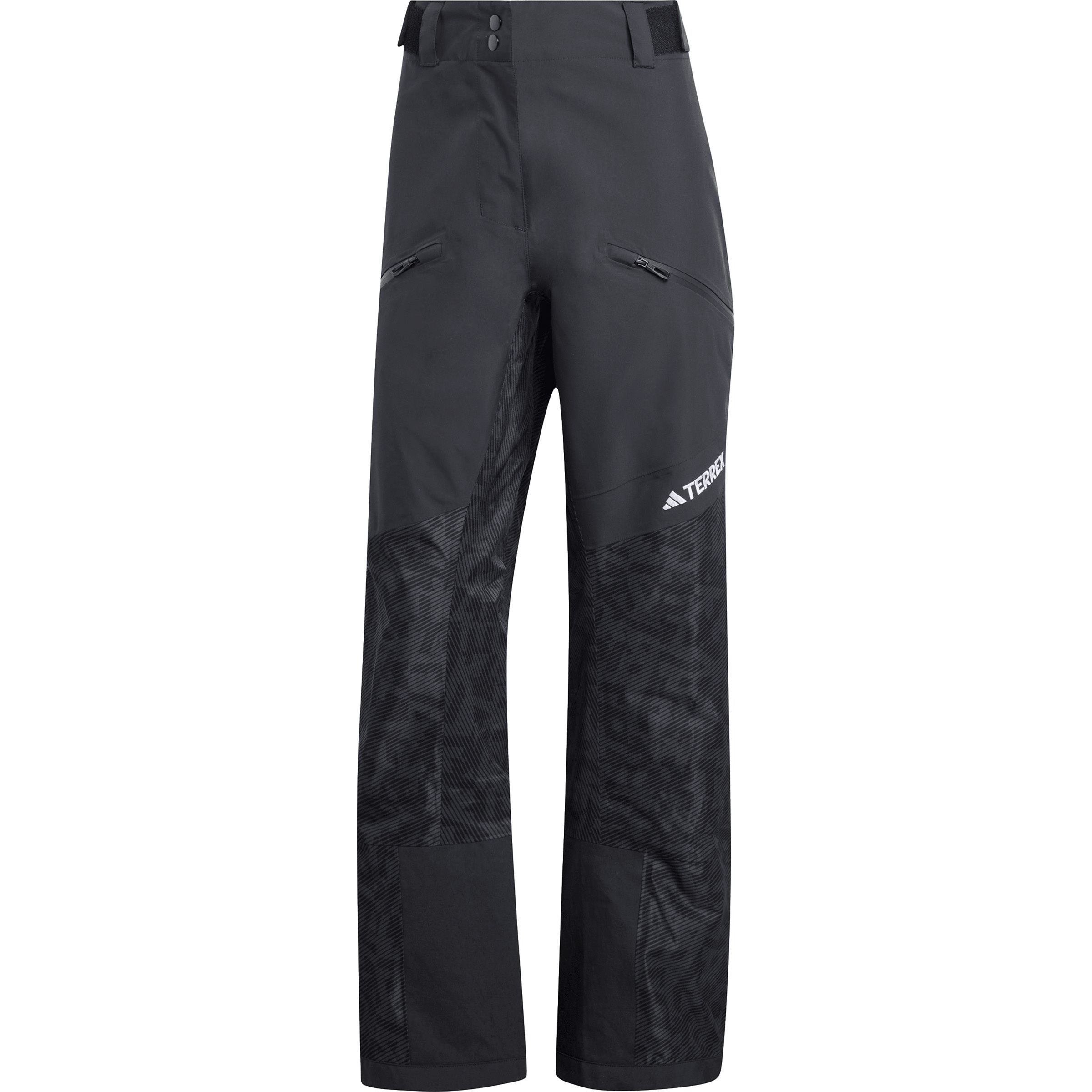 adidas Terrex Techrock Hybrid Primeknit Climaproof Hose Damen Hardshellhose & Regenhose schwarz Größe L Trekking Wasserdicht Wasserabweisend