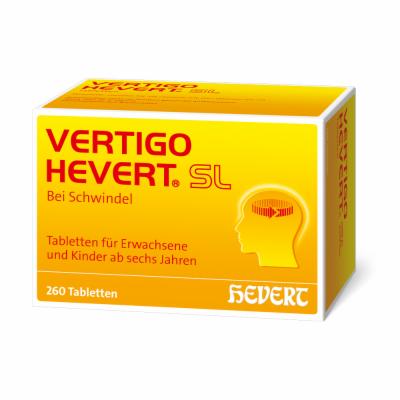 Hevert-Arzneimittel GmbH & Co. KG VERTIGO HEVERT SL Tabletten 260 st 19724692
