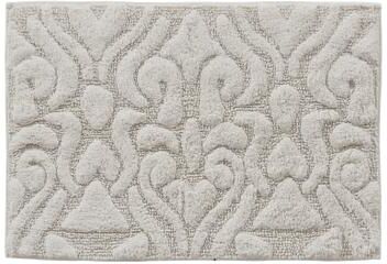 LOMBARDI BATH RUG by J. Queen New York in Platinum (Size ONE SIZE)