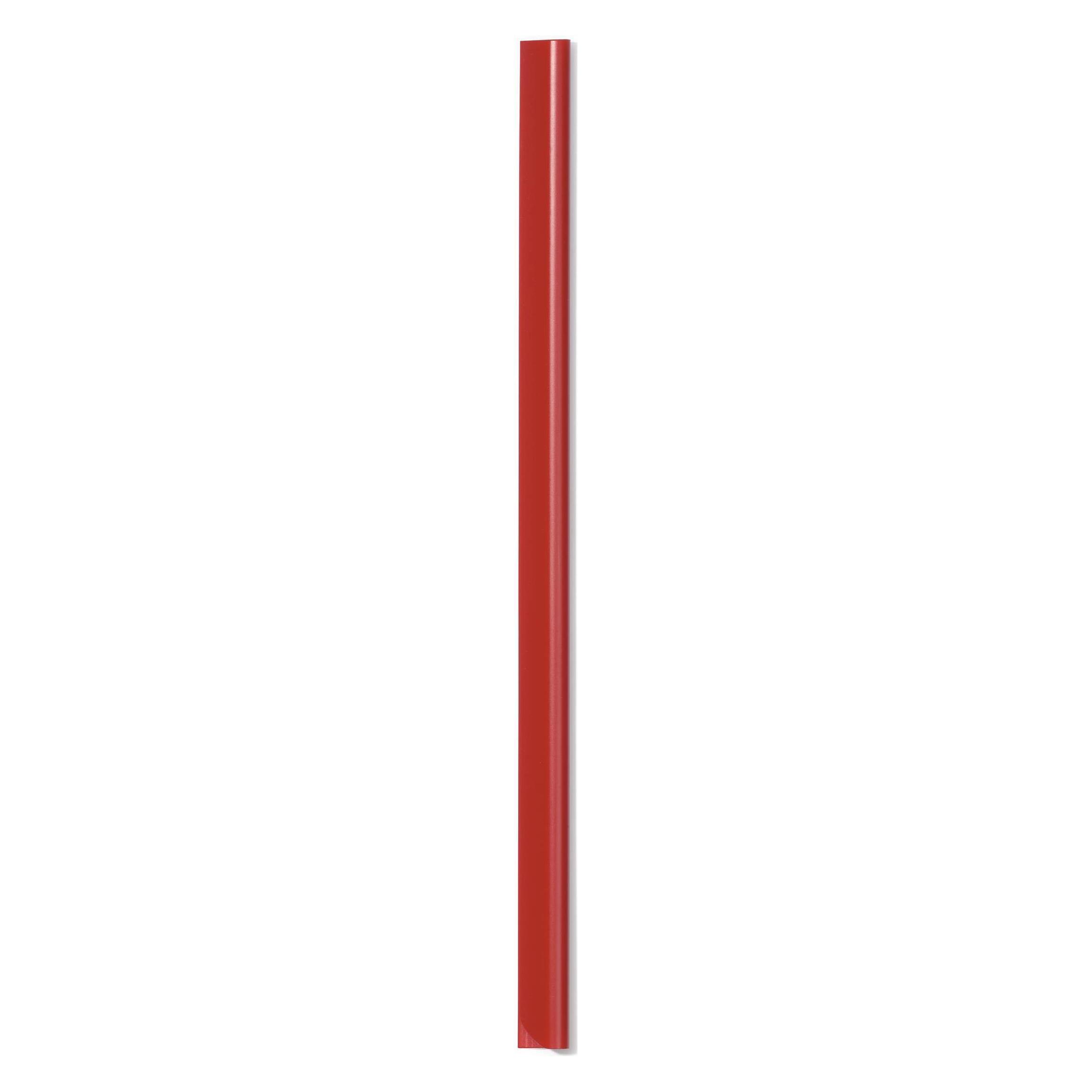 Durable Klemmschiene 3 mm, Rot, 50 Schienen (A4) (293003)