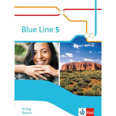 Blue Line 5 M-Zug. Ausgabe Bayern, Gebundene Ausgabe von , Klett Schulbuchverlag, 978-3-12-548345-3