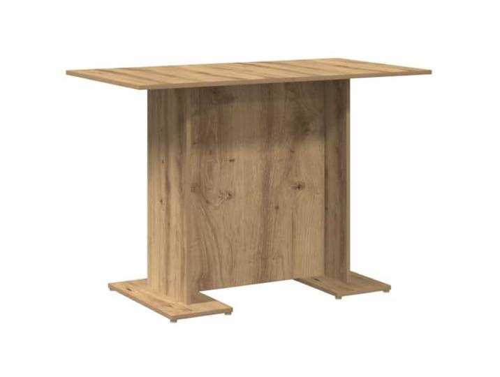 HBBMGYD Esstisch Eiche 110 x 60 x 75 cm Holz Technik Minimalistischer Stil, Holzwerkstoff, glatte Oberfläche, feuchtigkeitsbeständig, multifunktional, Wandbefestigung im
