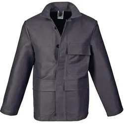 Asatex,  Schweißerschutz-Jacke KS64JA03 Gr.58 grau PROBAN (58)