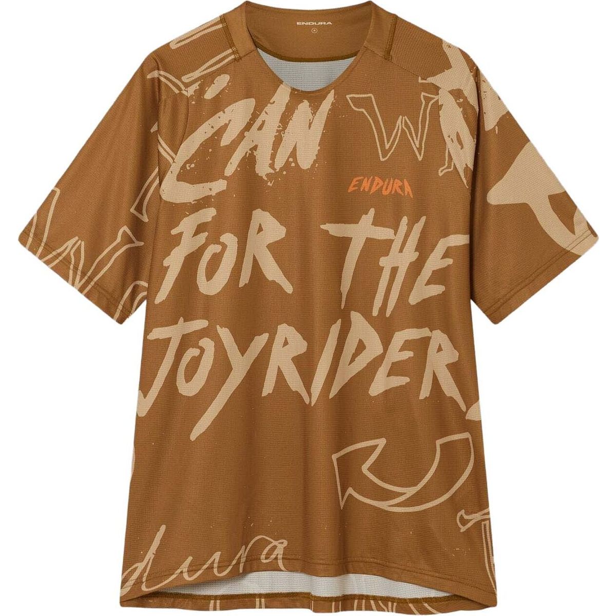 Endura Singletrack Short Sleeve Print Tee trail bronze L RE5214-L-trail-bronze