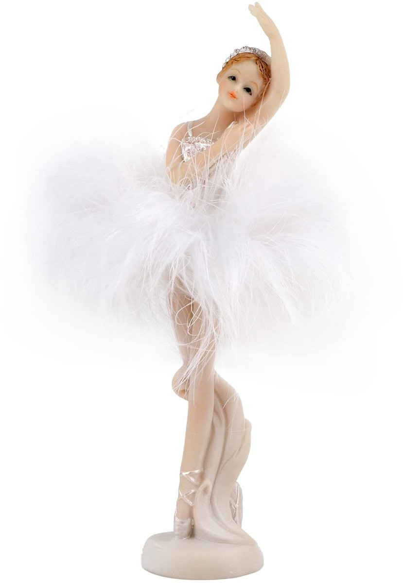 Elegante Ballerina Ballet Dancer Decoratie voor op Tafel