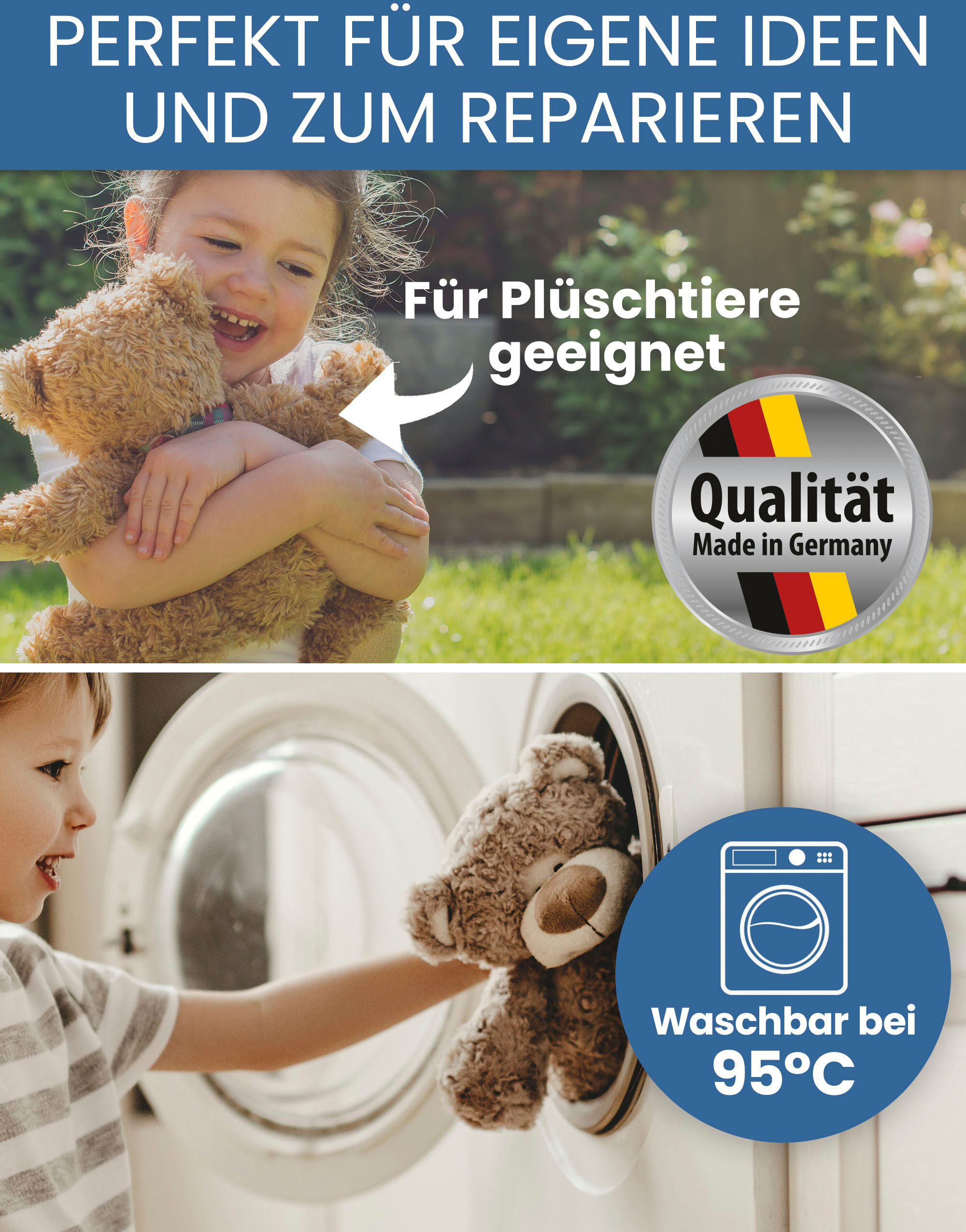 Kissenfüllung "Füllmaterial Kissenfüllung Polyesterholfasern", weiß, PRIMAFLOR-IDEEN IN TEXTIL, Kissenfüllungen, 5.000 g oder 5.000, Polyester, Füllmaterial für Kissen, Möbel, Stofftiere & Puppen, waschbar