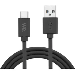 We-Vibe C ble USB/USB-C en silicone - USB 2.0 - 1m - noir (1 m, USB 2.0), USB Kabel