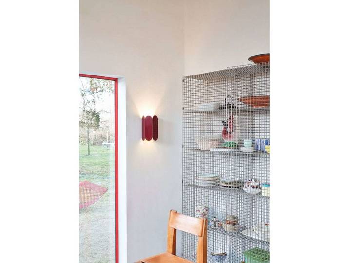 Arcs Sconce Wandleuchte Hardwired, grün - HAY - Wohnzimmer - Metall