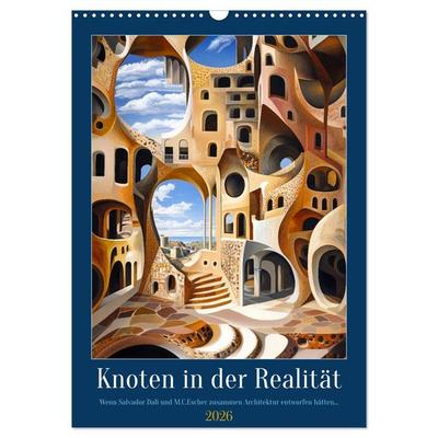 Knoten in der Realität (Wandkalender 2026 DIN A3 hoch), CALVENDO Monatskalender