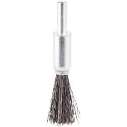 Makita Pinselbürste, 12 mm - gewellt - verzinkter Stahl - Rundschaft - D-40004