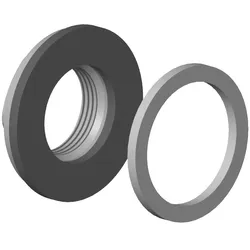 Dornbracht Befestigung mit Dichtungen Ersatzteile 04231000405 D. 45 mm, 3/4" 0423100040590