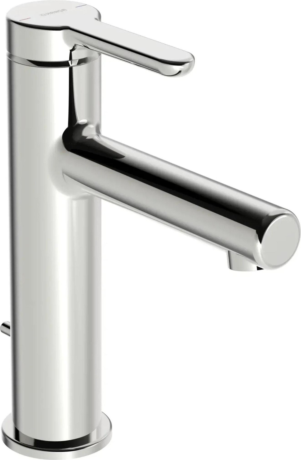 Hansa wastafelkraan DESIGNO Style 5183 trekkraan chroom