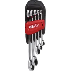 KS Tools GEARplus Ratschenringmaulschlüssel-Satz, umschaltbar, 5-tlg 8-19mm - 503.4605