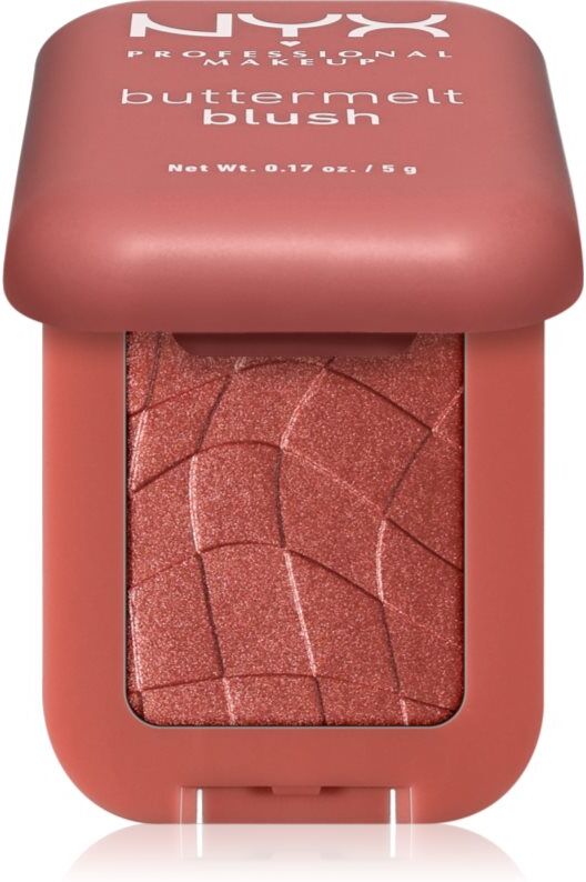 NYX Professional Makeup Buttermelt Blush Pudderrouge Skygge 09 Feeling Butta 5 g