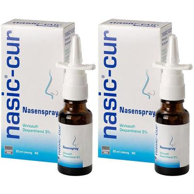 Nasic-Cur Nasenspray 2x 2x20 ml