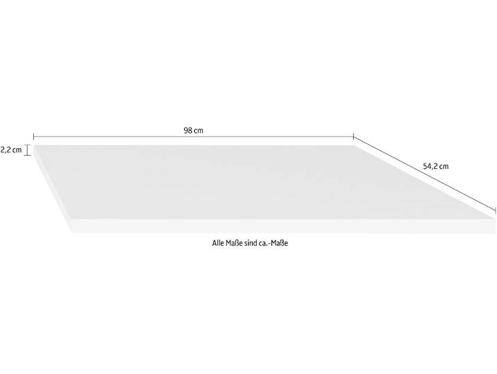 Einlegeboden HOME AFFAIRE Sigma, Breite 98 cm , grau (alu rayas 1), B:98cm H:2,2cm T:54,2cm, Holzwerkstoff, Einlegeböden, Einlegeboden, 3 teiliges Set, Einlegeboden Zubehör für Serie Sigma
