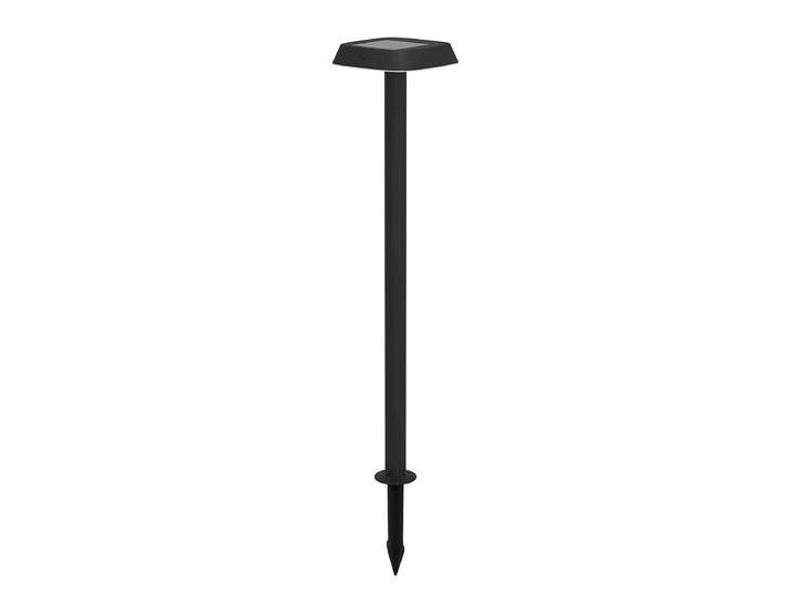 Borne lumineuse à LED 18 x 104 x 18cm Noir