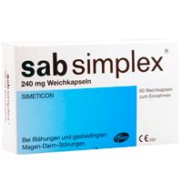 SAB simplex 240 mg Weichkapseln 60 St