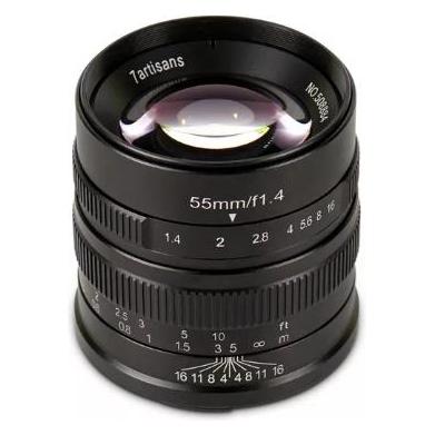 7artisans 55mm F1.4 Fuji X (Fujifilm X, APS-C / DX) (A503B)