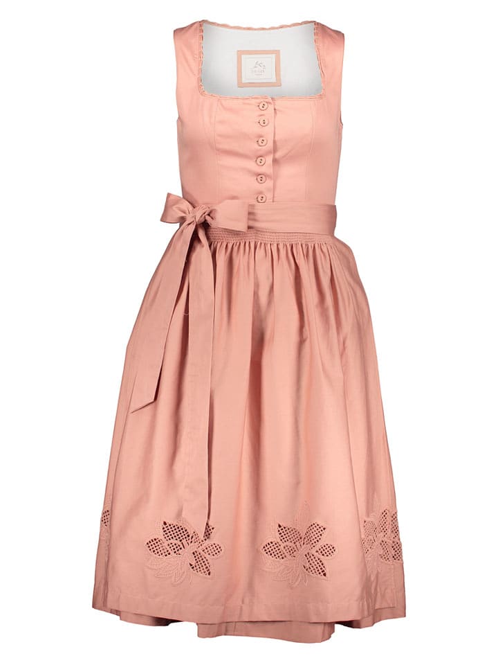 Turi Landhaus Dirndl in Lachs - 46