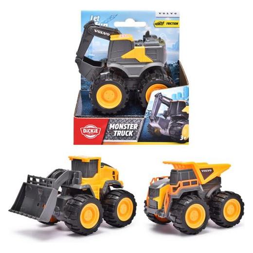 Dickie Volvo Monster Truck, 3-sort. (203721001)