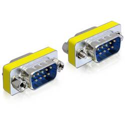 Delock 65009 VGA Adapter [1x D-SUB-Stecker 9pol. - 1x D-SUB-Stecker 9pol.] Silber Schraubverbindung 9 m