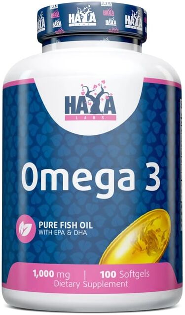 Haya Labs Omega 3 1000 mg 100 Perlas