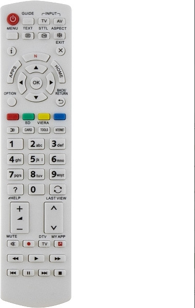 Panasonic N2QAYB000842 Reserve Afstandsbediening voor Delta TV