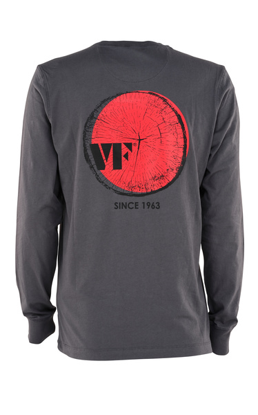 Vic Firth Gray Long Sleeve Tee M grigio scuro