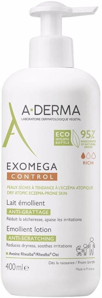 A-DERMA Exomega Control Erweichende Milch 400 ml