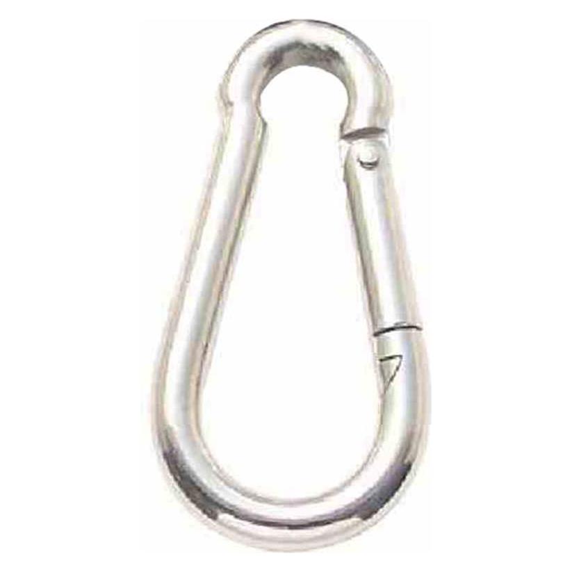 Pösamo SB-Karabinerhaken 50x5mm galvanisch verzinkt Inhalt: 2 Stück (2100400084)