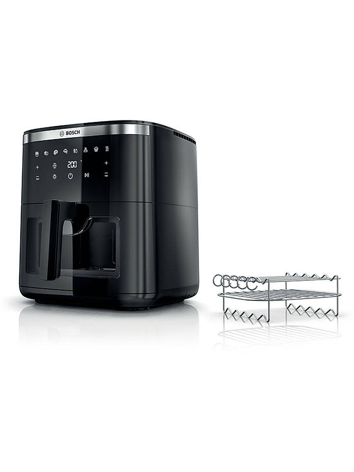 Bosch Kleingeräte Heißluftfritteuse "Serie 6" in Schwarz - 1800 W - onesize