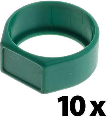 Neutrik XCR Ring Green 10x vert