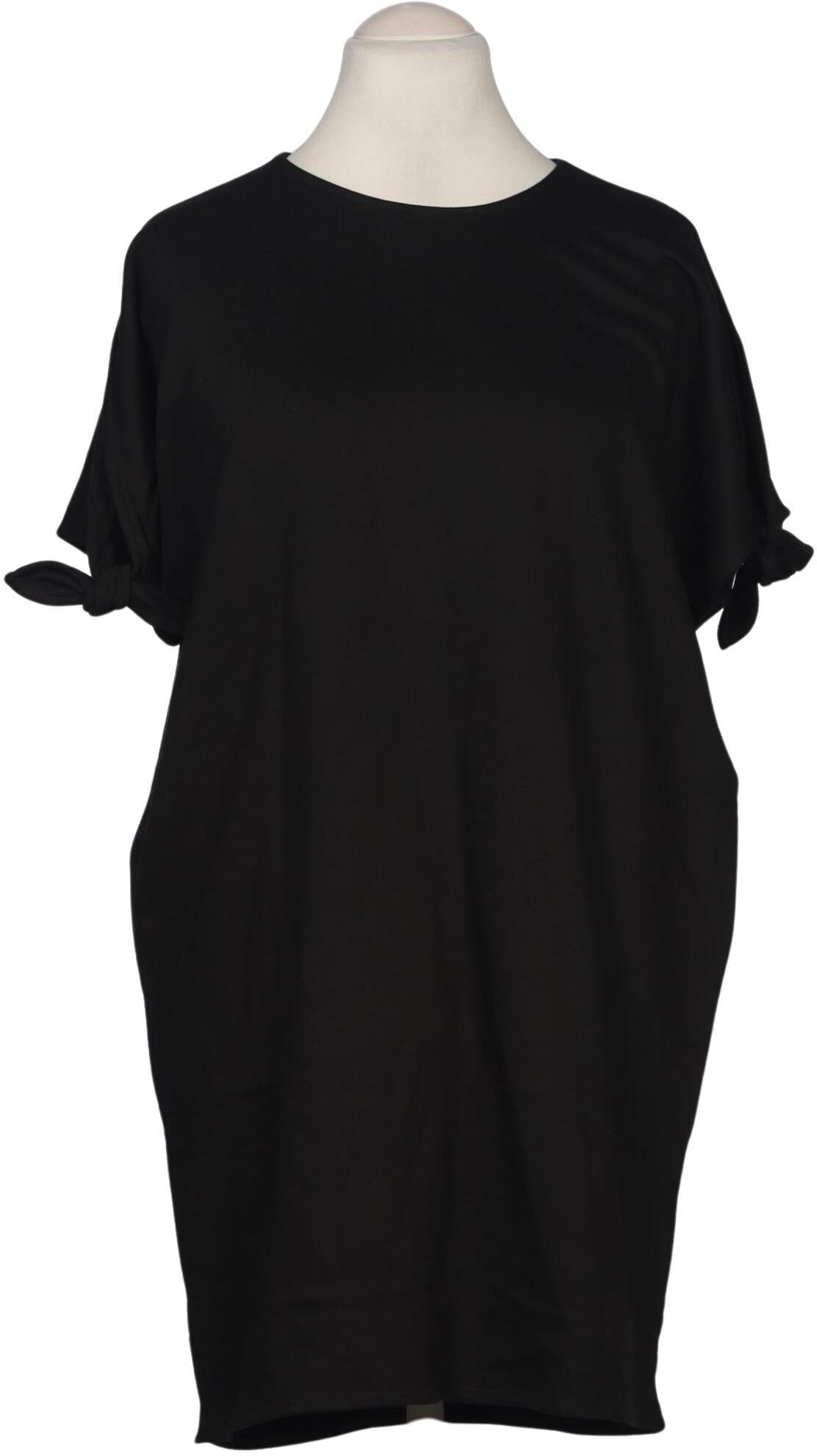 Weekday Damen Kleid, Schwarz, Gr. L, Baumwolle - Second Hand