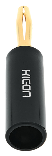 Hicon Banana Plug Blk black