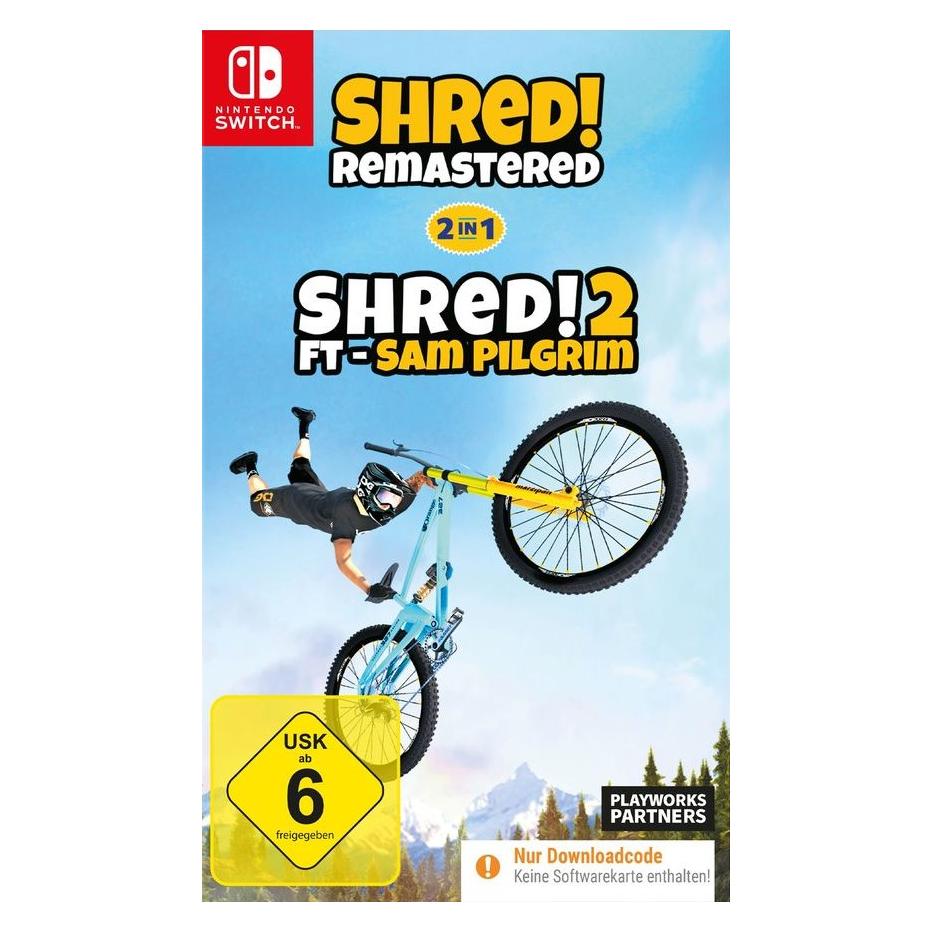 Galaxy Games Shred 2 in 1 Game (Switch, DE) (623546)