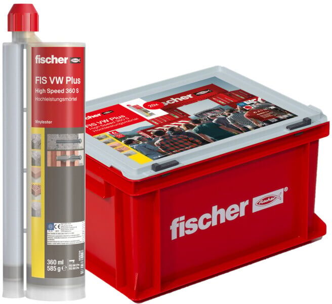 Mortier haute performance fischer FIS VW Plus 360S HWKgr (558766)
