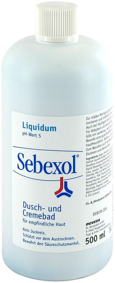 Sebexol Liquidum Dusch-u. Cremebad 500ml