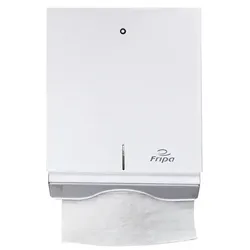 Handtuchspender Fripa Metall für V-/C-Falz Fripa Papierhandtücher, ca. 700 Blatt