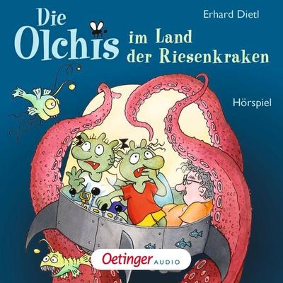 Die Olchis im Land der Riesenkraken - Erhard Dietl, Audio, 9783837366594