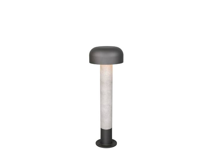 Design tuinlamp Fraser grijs 54cm Trio - 562560178